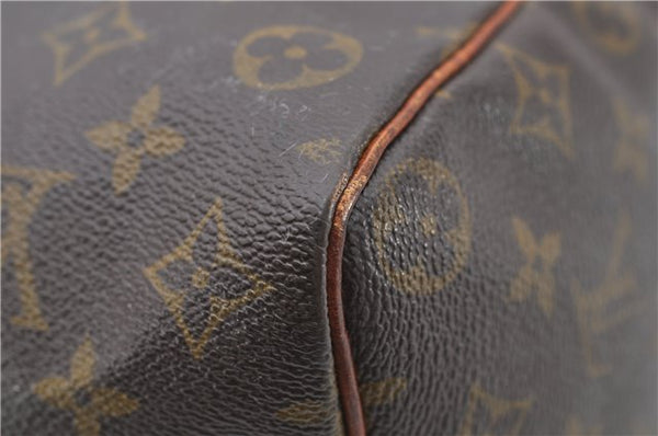 Authentic Louis Vuitton Monogram Speedy 35 Hand Bag M41524 LV 0023D