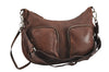Authentic PRADA Leather Nappa Vintage Shoulder Cross Body Bag Brown 0024G