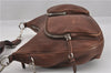 Authentic PRADA Leather Nappa Vintage Shoulder Cross Body Bag Brown 0024G