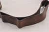 Authentic PRADA Leather Nappa Vintage Shoulder Cross Body Bag Brown 0024G