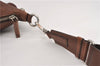 Authentic PRADA Leather Nappa Vintage Shoulder Cross Body Bag Brown 0024G