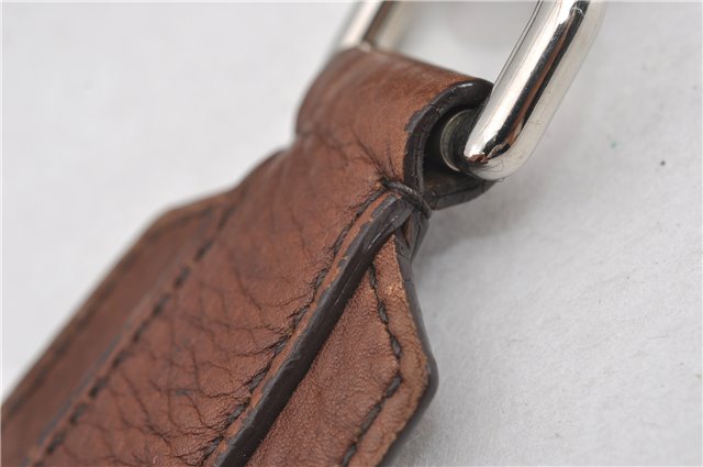Authentic PRADA Leather Nappa Vintage Shoulder Cross Body Bag Brown 0024G