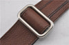 Authentic PRADA Leather Nappa Vintage Shoulder Cross Body Bag Brown 0024G
