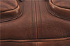Authentic PRADA Leather Nappa Vintage Shoulder Cross Body Bag Brown 0024G