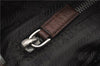 Authentic PRADA Leather Nappa Vintage Shoulder Cross Body Bag Brown 0024G