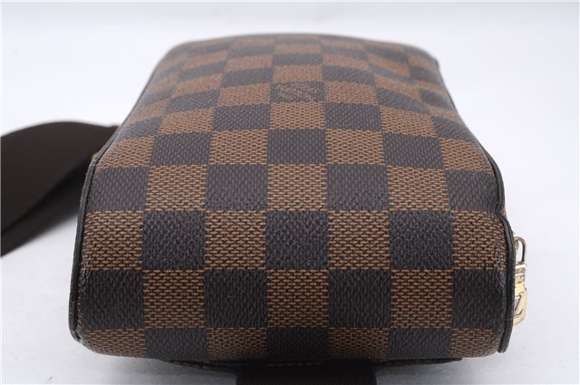 Authentic Louis Vuitton Damier Geronimos Waist Body Bag N51994 LV 0025E