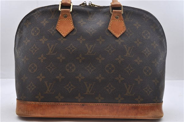 Authentic Louis Vuitton Monogram Alma Hand Bag M51130 LV 0026D