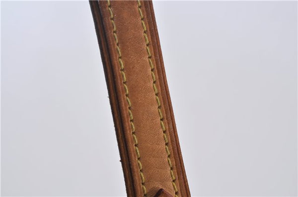 Auth Louis Vuitton Multicolor Aurelia MM White Shoulder Tote Bag M40094 LV 0026E