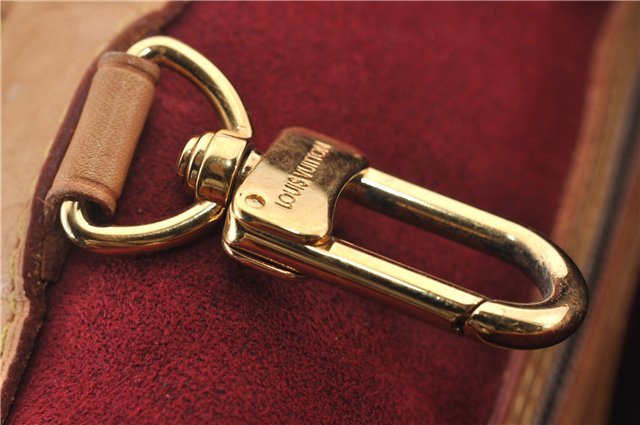 Auth Louis Vuitton Multicolor Aurelia MM White Shoulder Tote Bag M40094 LV 0026E