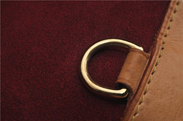 Auth Louis Vuitton Multicolor Aurelia MM White Shoulder Tote Bag M40094 LV 0026E