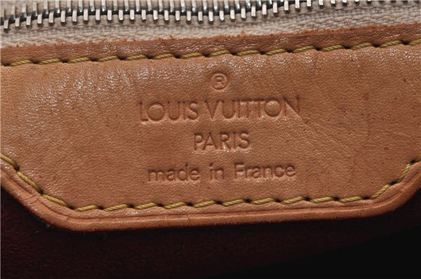 Auth Louis Vuitton Multicolor Aurelia MM White Shoulder Tote Bag M40094 LV 0026E