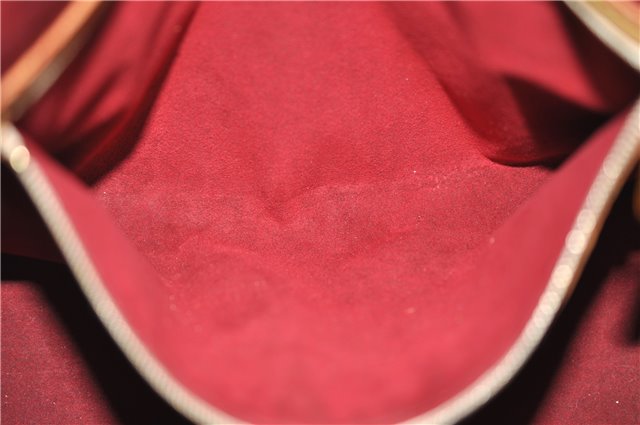 Auth Louis Vuitton Multicolor Aurelia MM White Shoulder Tote Bag M40094 LV 0026E