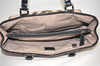 Authentic BURBERRY Nova Check PVC Enamel Shoulder Hand Bag Beige 0026G