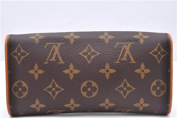 Authentic Louis Vuitton Monogram Pochette Twin PM Shoulder Bag M51854 LV 0027E