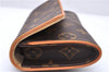 Authentic Louis Vuitton Monogram Pochette Twin PM Shoulder Bag M51854 LV 0027E