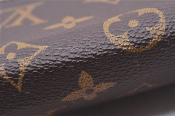 Authentic Louis Vuitton Monogram Pochette Twin PM Shoulder Bag M51854 LV 0027E