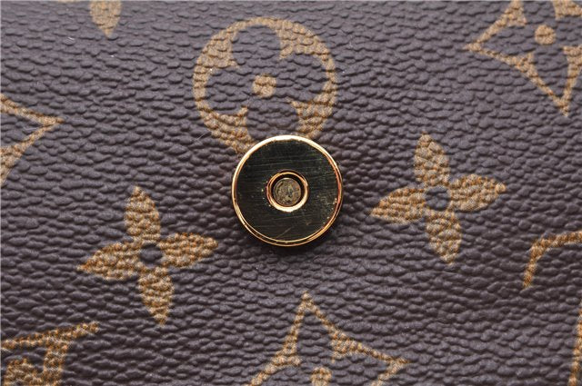 Authentic Louis Vuitton Monogram Pochette Twin PM Shoulder Bag M51854 LV 0027E