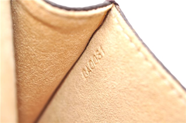 Authentic Louis Vuitton Monogram Pochette Twin PM Shoulder Bag M51854 LV 0027E