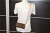 Authentic Louis Vuitton Monogram Pochette Twin PM Shoulder Bag M51854 LV 0027E