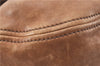 Authentic MIU MIU Vintage Leather 2Way Shoulder Hand Bag Purse Brown 0027G