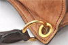 Authentic MIU MIU Vintage Leather 2Way Shoulder Hand Bag Purse Brown 0027G