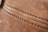 Authentic MIU MIU Vintage Leather 2Way Shoulder Hand Bag Purse Brown 0027G