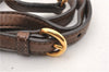Authentic MIU MIU Vintage Leather 2Way Shoulder Hand Bag Purse Brown 0027G