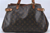 Authentic Louis Vuitton Monogram Batignolles Horizontal Tote Bag M51154 LV 0028D