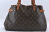 Authentic Louis Vuitton Monogram Batignolles Horizontal Tote Bag M51154 LV 0028D