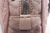Authentic PRADA Quilting Nylon Leather 2Way Hand Shoulder Bag Purse Pink 0028E