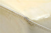 Authentic Louis Vuitton Vernis Reade PM Hand Bag Ivory White M91336 LV 0029D