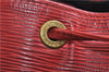 Authentic Louis Vuitton Epi Noe Red Shoulder Bag M44007 LV 0030D