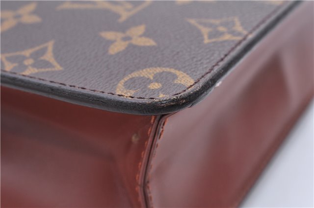 Authentic Louis Vuitton Monogram Pochette Homme Clutch Hand Bag M51795 LV 0030E