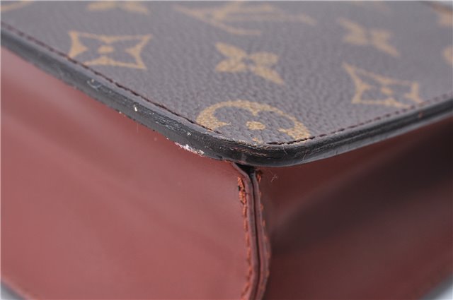 Authentic Louis Vuitton Monogram Pochette Homme Clutch Hand Bag M51795 LV 0030E