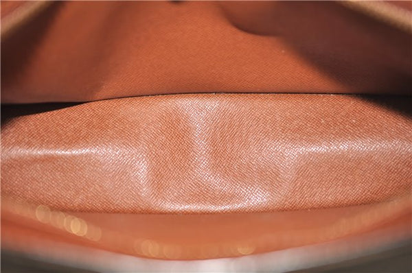 Authentic Louis Vuitton Monogram Pochette Homme Clutch Hand Bag M51795 LV 0030E