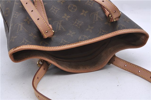 Authentic Louis Vuitton Monogram Bucket GM Shoulder Bag M42236 LV 0031D