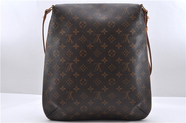 Authentic Louis Vuitton Monogram Musette Shoulder Cross Body Bag M51256 LV 0032D