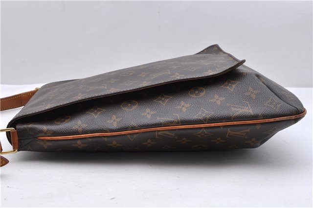 Authentic Louis Vuitton Monogram Musette Shoulder Cross Body Bag M51256 LV 0032D