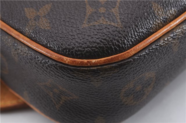 Authentic Louis Vuitton Monogram Pochette Gange Waist bag M51870 LV 0032E