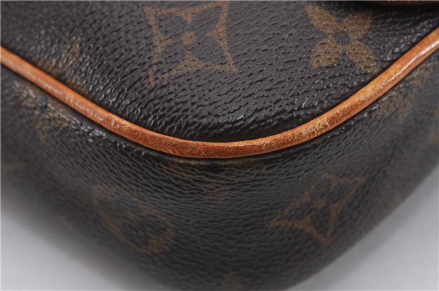 Authentic Louis Vuitton Monogram Pochette Gange Waist bag M51870 LV 0032E