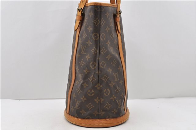 Authentic Louis Vuitton Monogram Bucket GM Shoulder Bag Old Model LV 0033D