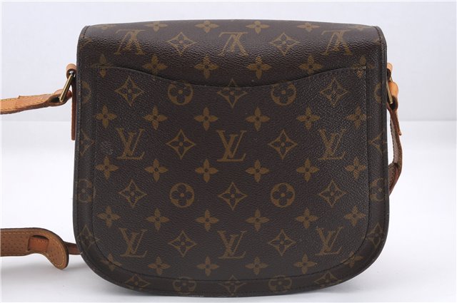 Auth Louis Vuitton Monogram Saint Cloud GM Shoulder Cross Bag M51242 LV 0034E