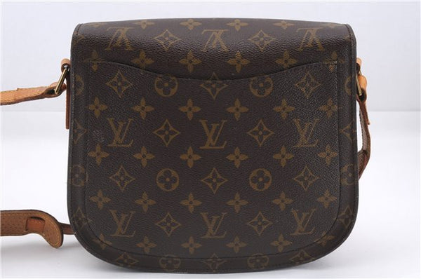 Auth Louis Vuitton Monogram Saint Cloud GM Shoulder Cross Bag M51242 LV 0034E