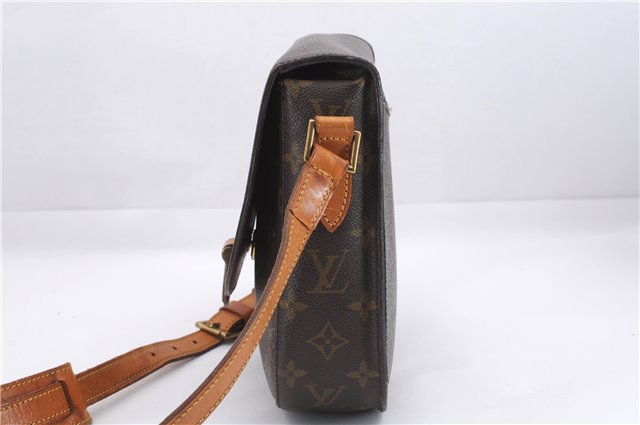 Auth Louis Vuitton Monogram Saint Cloud GM Shoulder Cross Bag M51242 LV 0034E