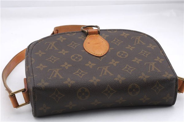 Auth Louis Vuitton Monogram Saint Cloud GM Shoulder Cross Bag M51242 LV 0034E