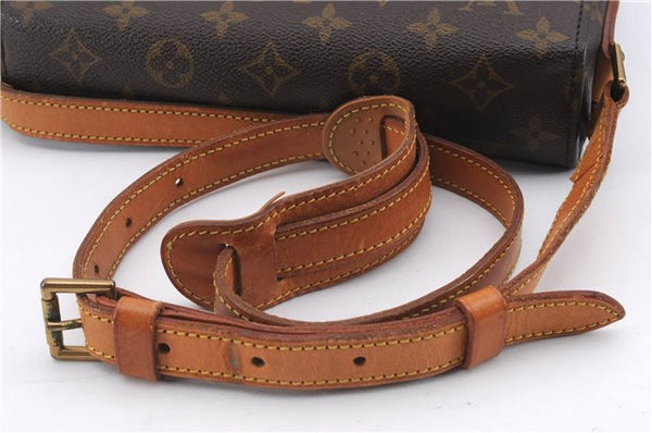 Auth Louis Vuitton Monogram Saint Cloud GM Shoulder Cross Bag M51242 LV 0034E