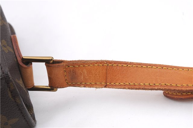 Auth Louis Vuitton Monogram Saint Cloud GM Shoulder Cross Bag M51242 LV 0034E