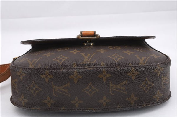 Auth Louis Vuitton Monogram Saint Cloud GM Shoulder Cross Bag M51242 LV 0034E