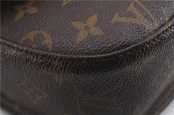 Auth Louis Vuitton Monogram Saint Cloud GM Shoulder Cross Bag M51242 LV 0034E
