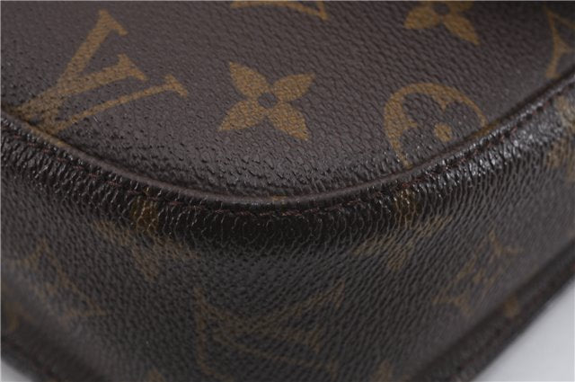 Auth Louis Vuitton Monogram Saint Cloud GM Shoulder Cross Bag M51242 LV 0034E
